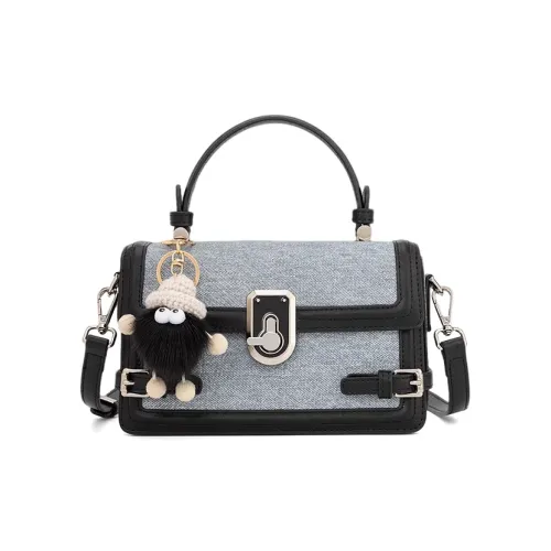 CLEVER KETCH Деним Сумка через плечо Сумка Женская Синяя