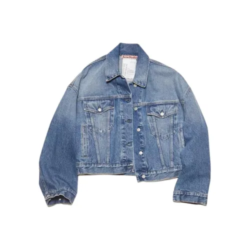 Acne Studios Denim Jacket Women's Blue Acne Studios Деним Куртка Женская Синяя
