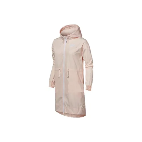 NIKE Телесно-розовый Женский Тренч