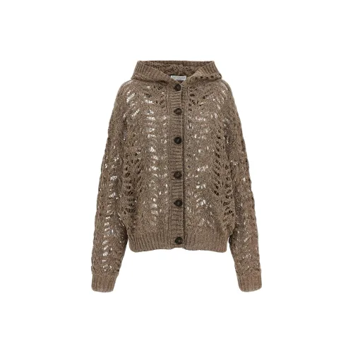 BRUNELLO CUCINELLI Трикотаж Женский Коричневый