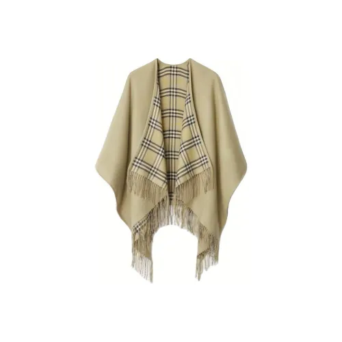 Burberry Зеленые Женские Плащи