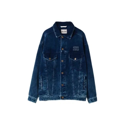 MIU MIU Denim Jacket Women's Indigo