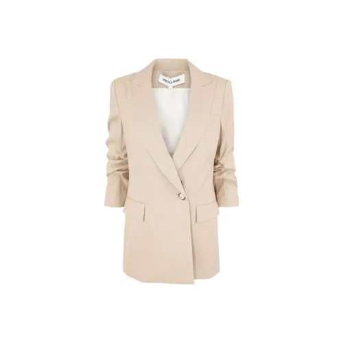 Veronica Beard SS24 Бизнес Костюм Пальто Женское Бежевое