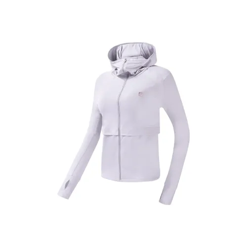 FILA Latte Girl 3,0 Chrysanthemum Цветочная почка Фиолетовый Женская одежда с защитой от УФ-лучей