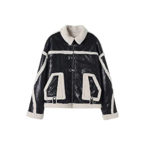 ANDN Хлопковый пуховик женский черный