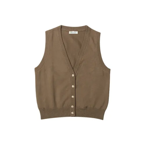 MUNA TEAM Карамель Женские Жилеты