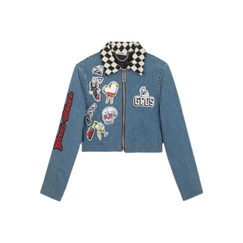 GCDS Синие Женские Джинсовые Куртки