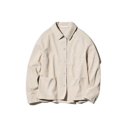 UNIQLO Denim Jacket Women's Beige