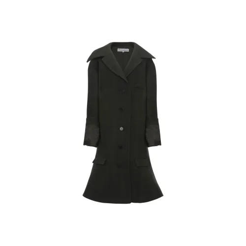 JW Anderson FW24 Пальто Женское Оливковое
