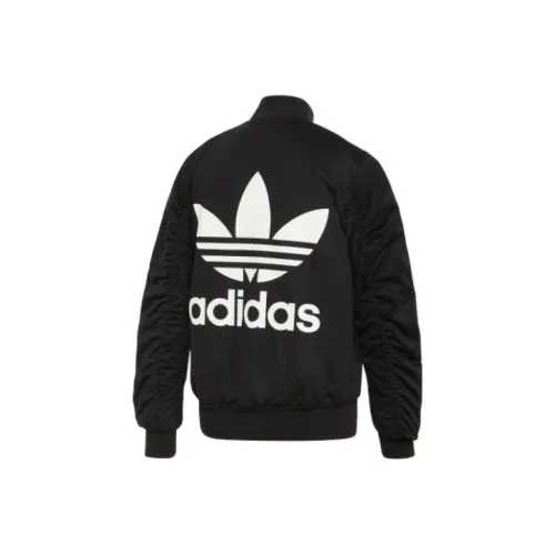 adidas originals Черные женские объемные куртки (пуфы)
