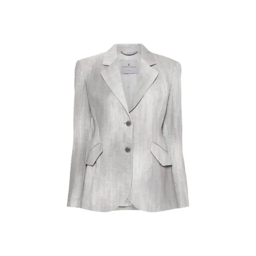 ERMANNO SCERVINO Бизнес-костюм Пальто Женское Светло-серое