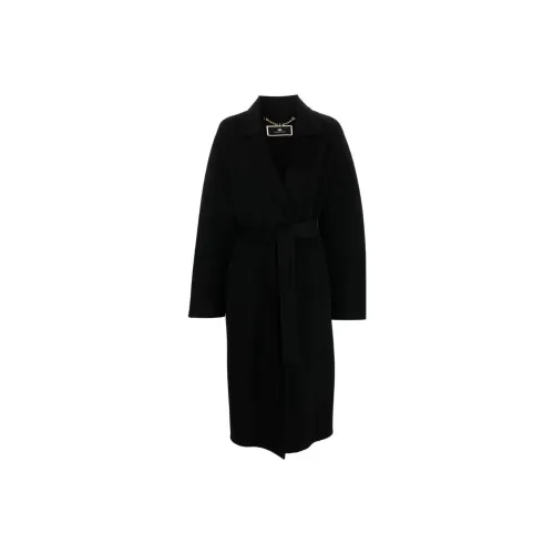 Elisabetta Franchi Пальто Женское Черное