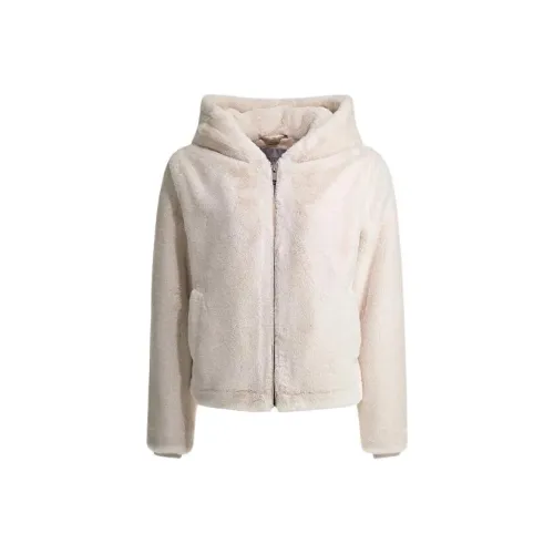 GUESS Белые Женские Бархатные Куртки