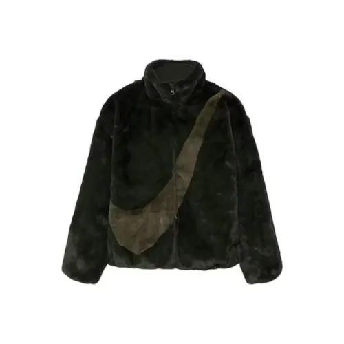 nike Куртки Пальто Женские Угольный Зеленый