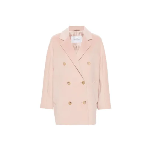 MaxMara Пальто Женское Светло-Розовое