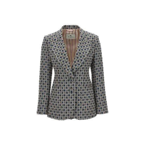 ETRO Синий Женские Офисные Костюмы