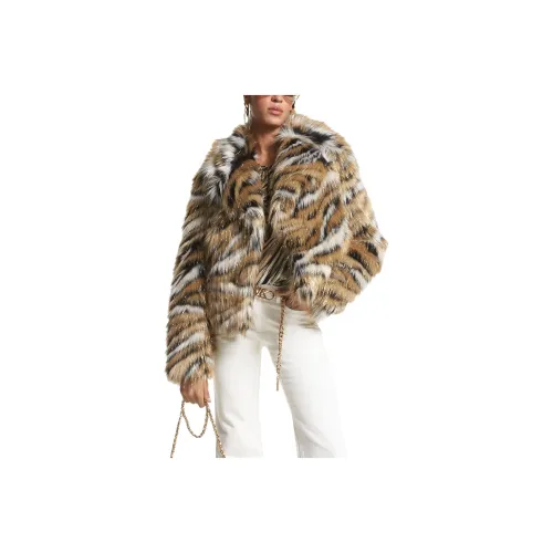 MICHAEL KORS MMK Velvet Feel Пальто Женское Khaki