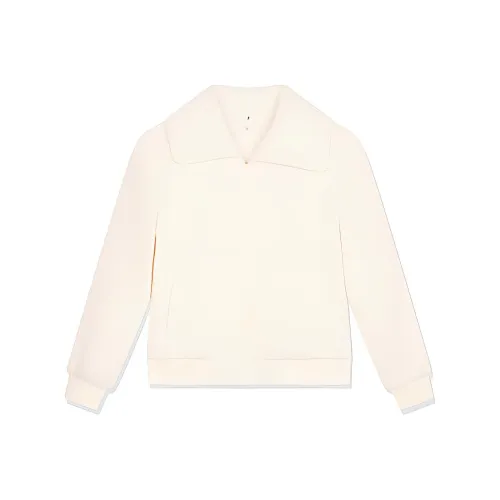 QIAODAN Вельвет Feel Пальто Женское Кремово-Белый