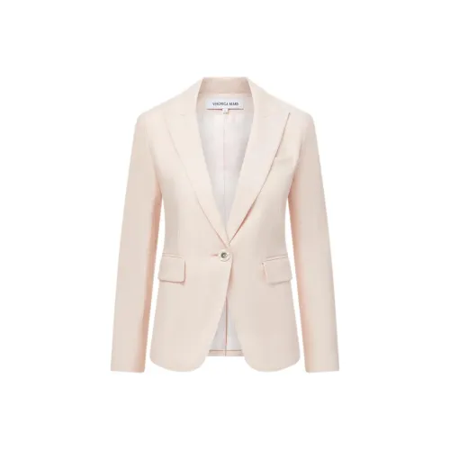 Veronica Beard SS24 Бизнес Костюм Пальто Женское Розовое