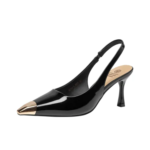 GUDIANFENGDU Узкий каблук Высокие каблуки 7,5 см Женские