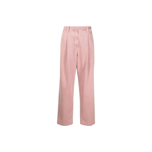 Brunello Cucinelli Светло-розовые Женские Повседневные Брюки