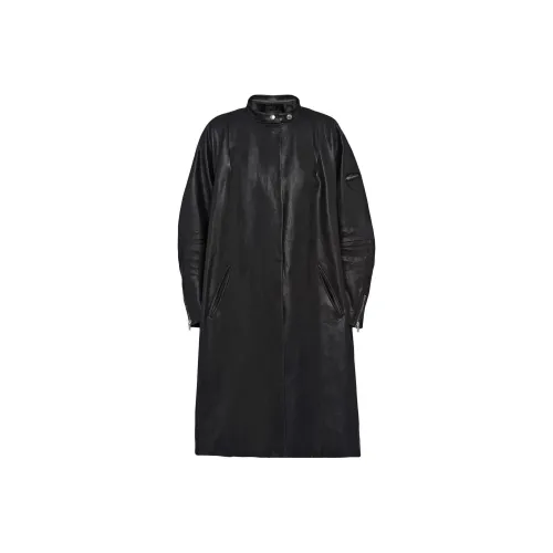 PRADA Черные Женские Кожаные Куртки