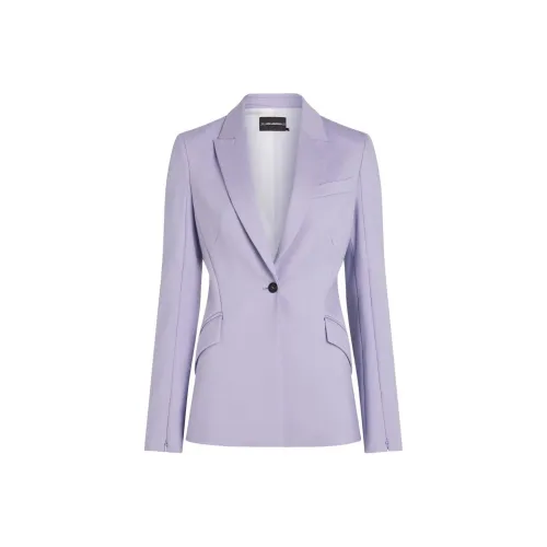 Karl Lagerfeld Бизнес-костюм пальто женское фиолетовое