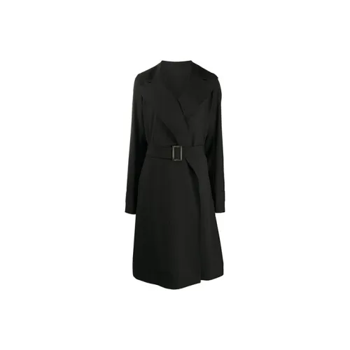 RICK OWENS Черный Женский Тренч