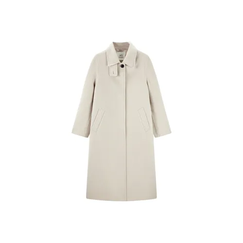 PEACEBIRD x Juan Salazar Пальто Женское Светло-Серое