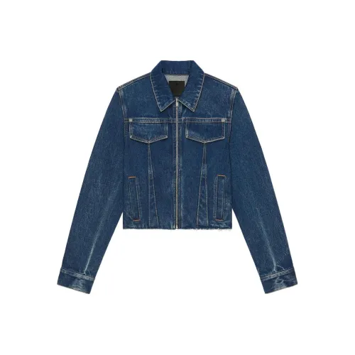 Givenchy SS23 Denim Jacket Women's Blue