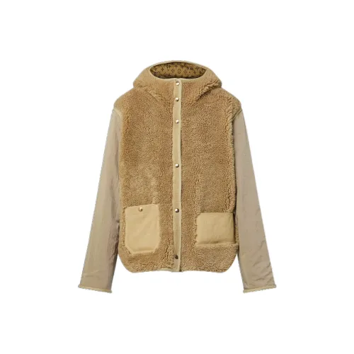 LOUIS VUITTON Укороченное пальто женское коричневый