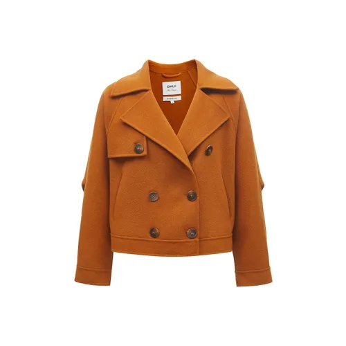 ONLY F11 Southern Orange Женское пальто