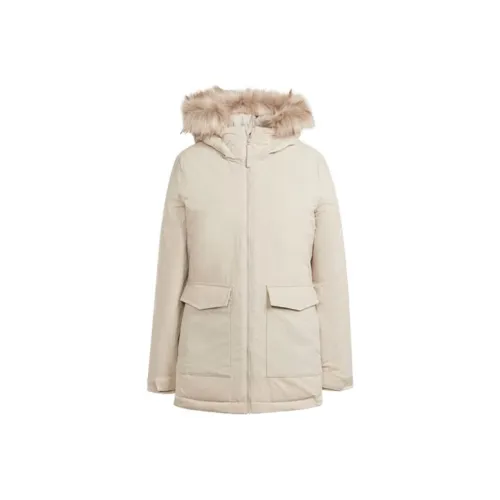 Adidas Бежевые Женские Парки