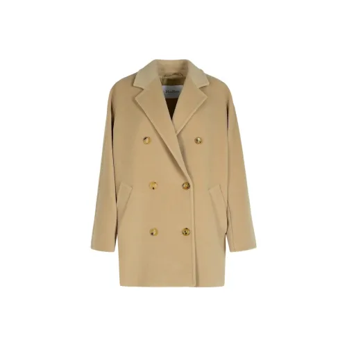 MaxMara Бежевое Женское Пальто