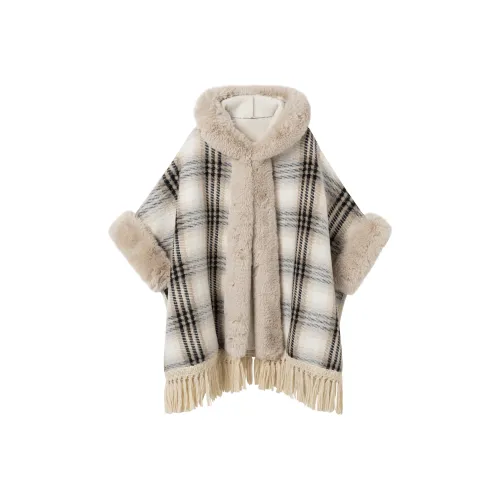 9 Кошачьих Лакомства Бархат Feel Пальто Женские Хаки