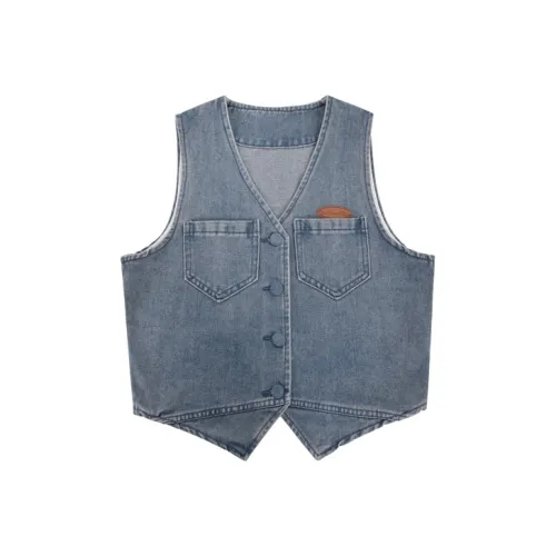 UNIFREE Синий Женский жилет