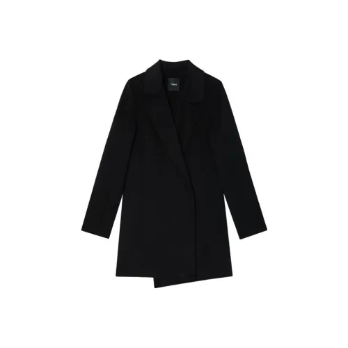 Theory Черное Женское Пальто