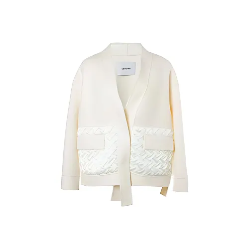 LOFT SHINE Белое Женское Короткое Пальто