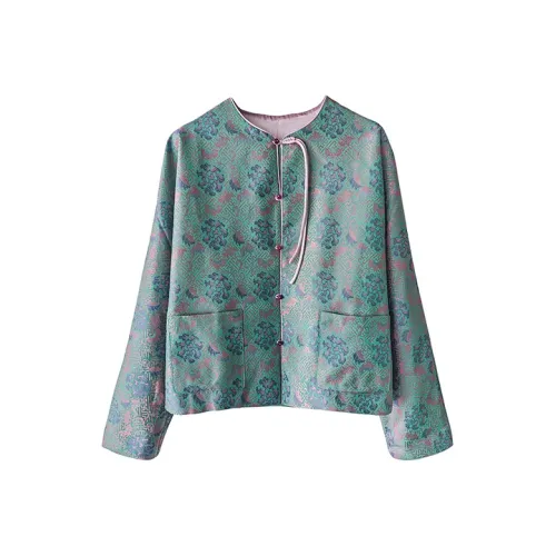 JK JS Cropped Coat Women's Indigo JK JS Укороченное пальто женское цвет индиго