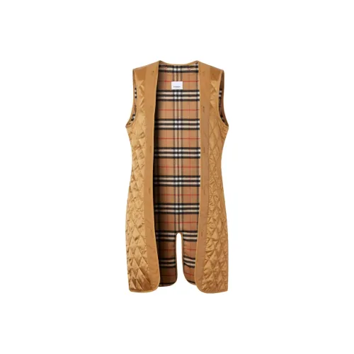 Burberry Хаки Женские Жилеты