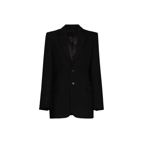 WARDROBE.NYC Бизнес-костюм пальто женское черное