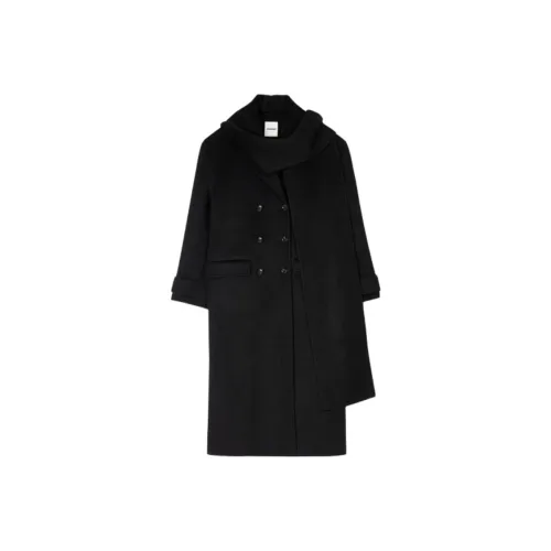 SANDRO Черное Женское Пальто