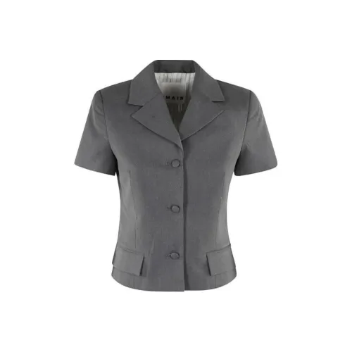 REMAIN BIRGER CHRISTENSE Серый Женские Офисные Костюмы