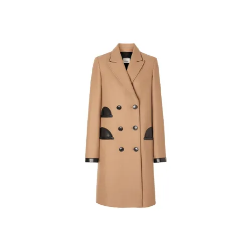 Burberry Верблюжий Женские Бархатные Куртки