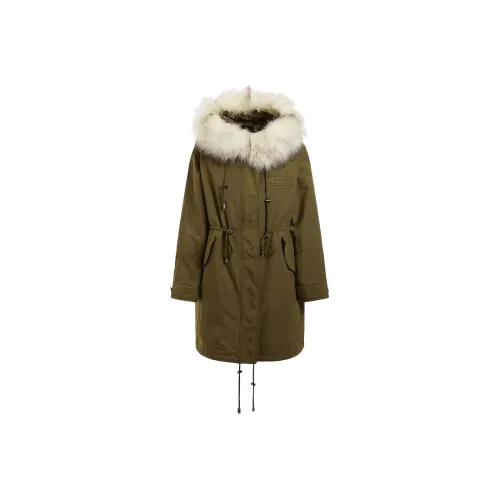 GUESS Зеленый Женские Парки