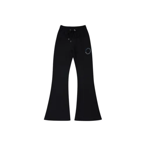 Acme De La Vie ADLV Брюки-клеш Умеренный Тренировочные брюки Унисекс Женские Черный