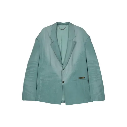 MARTINE ROSE SS24 Бизнес-костюм Женский Синий Зеленый