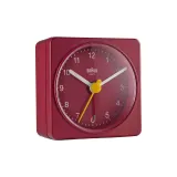 Красный циферблат часов