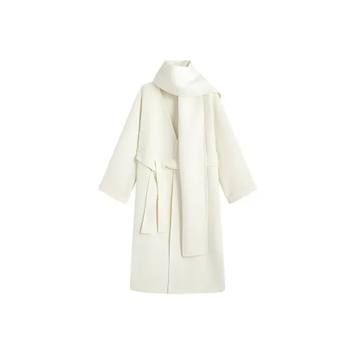 MOSIIMORII Белое Женское Пальто