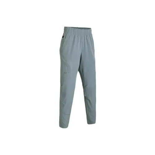 Under Armour ANYWHERE Синие Женские Вязаные Тренировочные Брюки